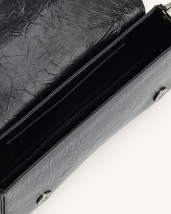 Joy Borsa a Spalla Schiacciata - Nero