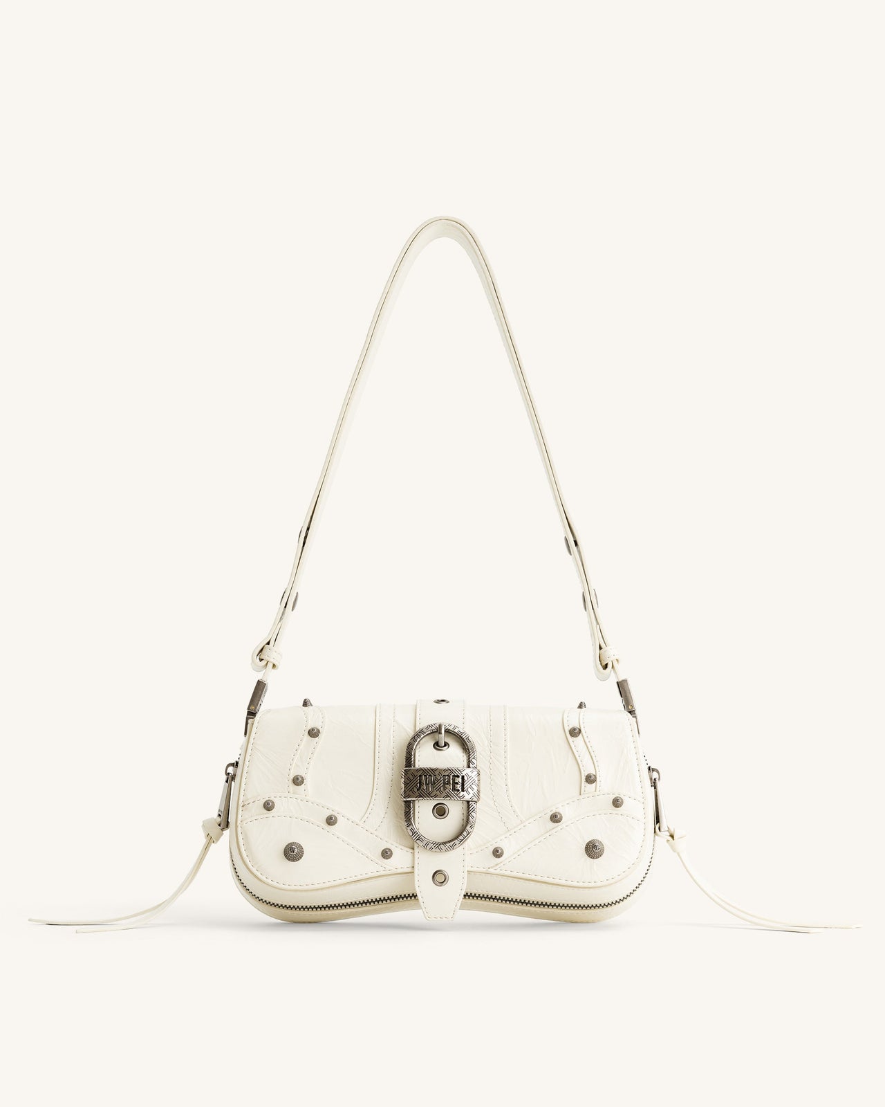 Joy Borsa a Spalla Schiacciata - Bianco