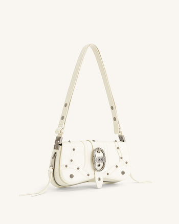 Joy Borsa a Spalla Schiacciata - Bianco