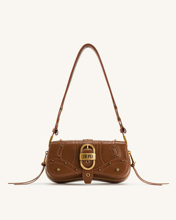 Borsa a tracolla Joy Crushed - Marrone