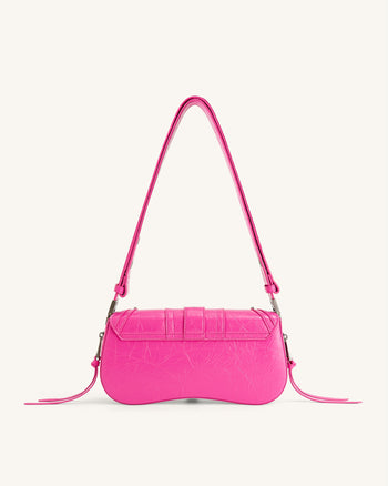 Joy Borsa a Spalla Schiacciata - Rosa Brillante
