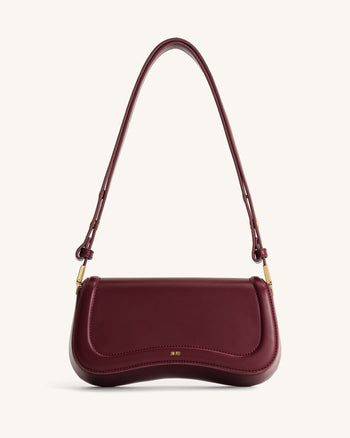 Borsa a tracolla Joy - Rosso scuro
