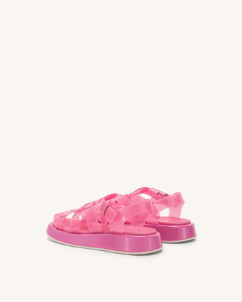 Piper - Sandalo con Plateau - Rosa