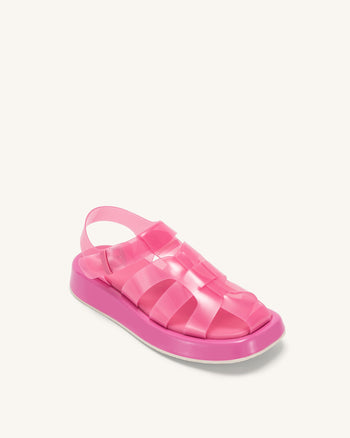 Piper - Sandalo con Plateau - Rosa