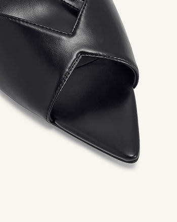 Ellie Mule Con Tacco Sfera - Nero