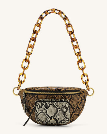 Mya Tartaruga Acrylic Chain Spalla