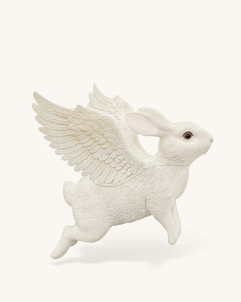 Borsa a forma di coniglio volante - Bianco