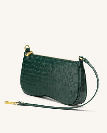 Eva Pochette - Dark Verde Cocco