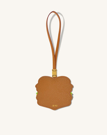 Charm borsa Burger - Marrone