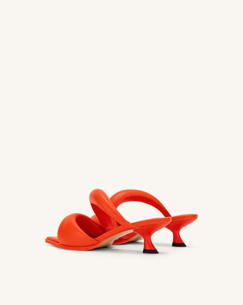 JW PEI Mocassino Sara da Donna - Scarlatto