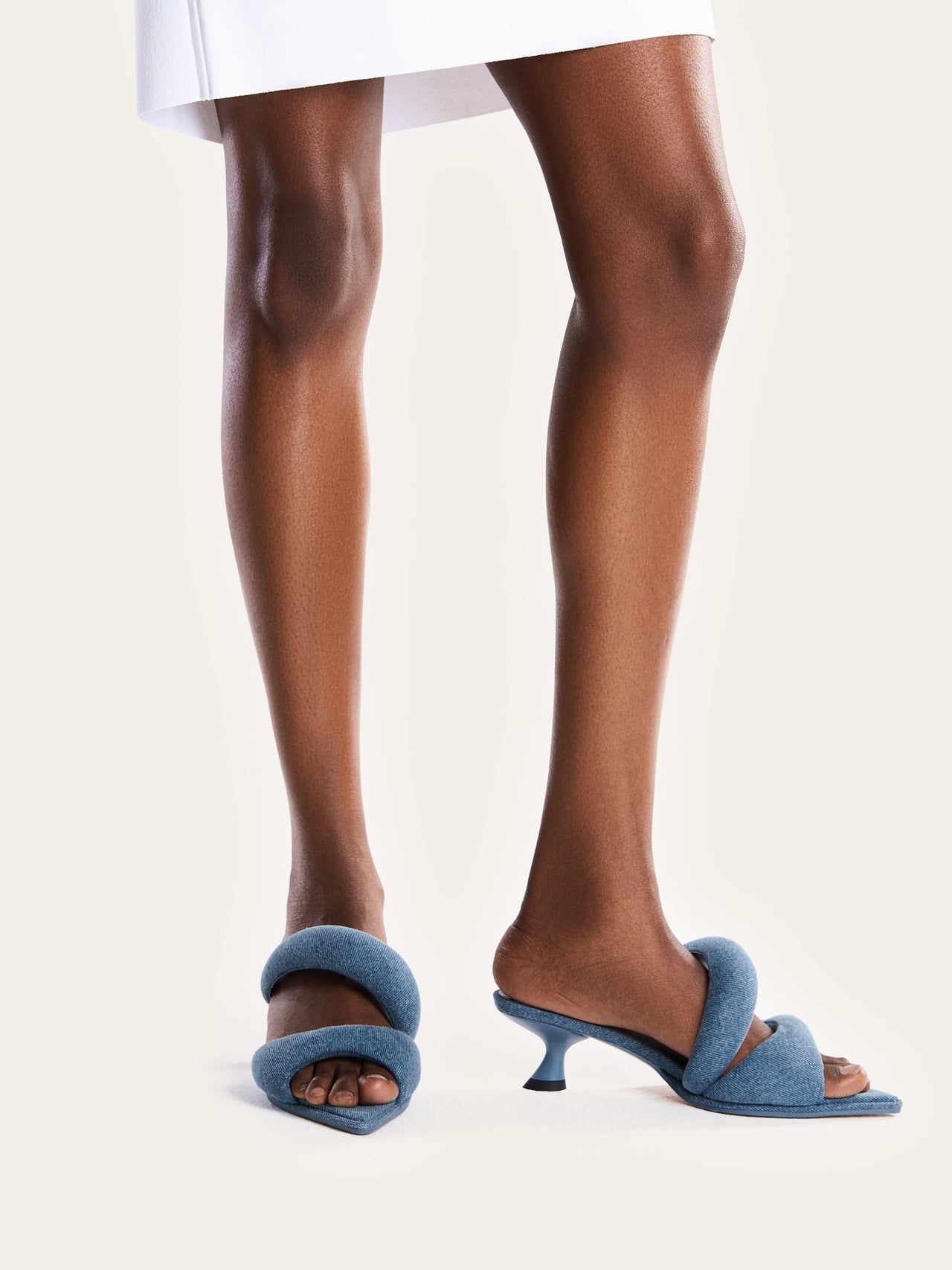 JW PEI Donna Sara Mule Denim - Blu