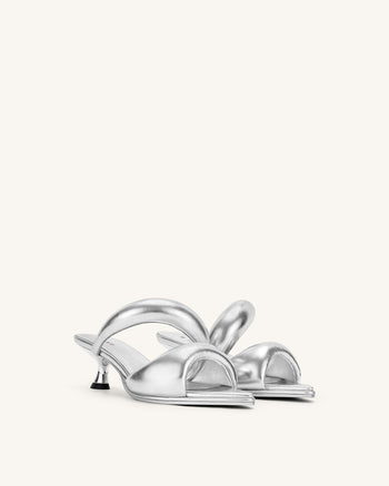 JW PEI Mocassino Sara da Donna - Argento