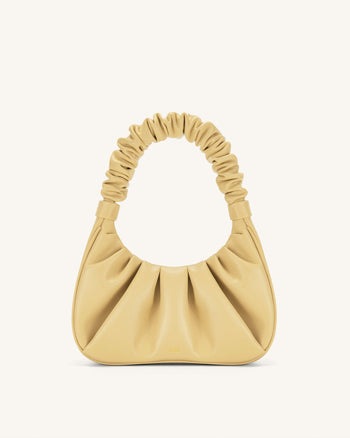 JW PEI Borsa a Mano Gabbi Increspata da Donna - Burro