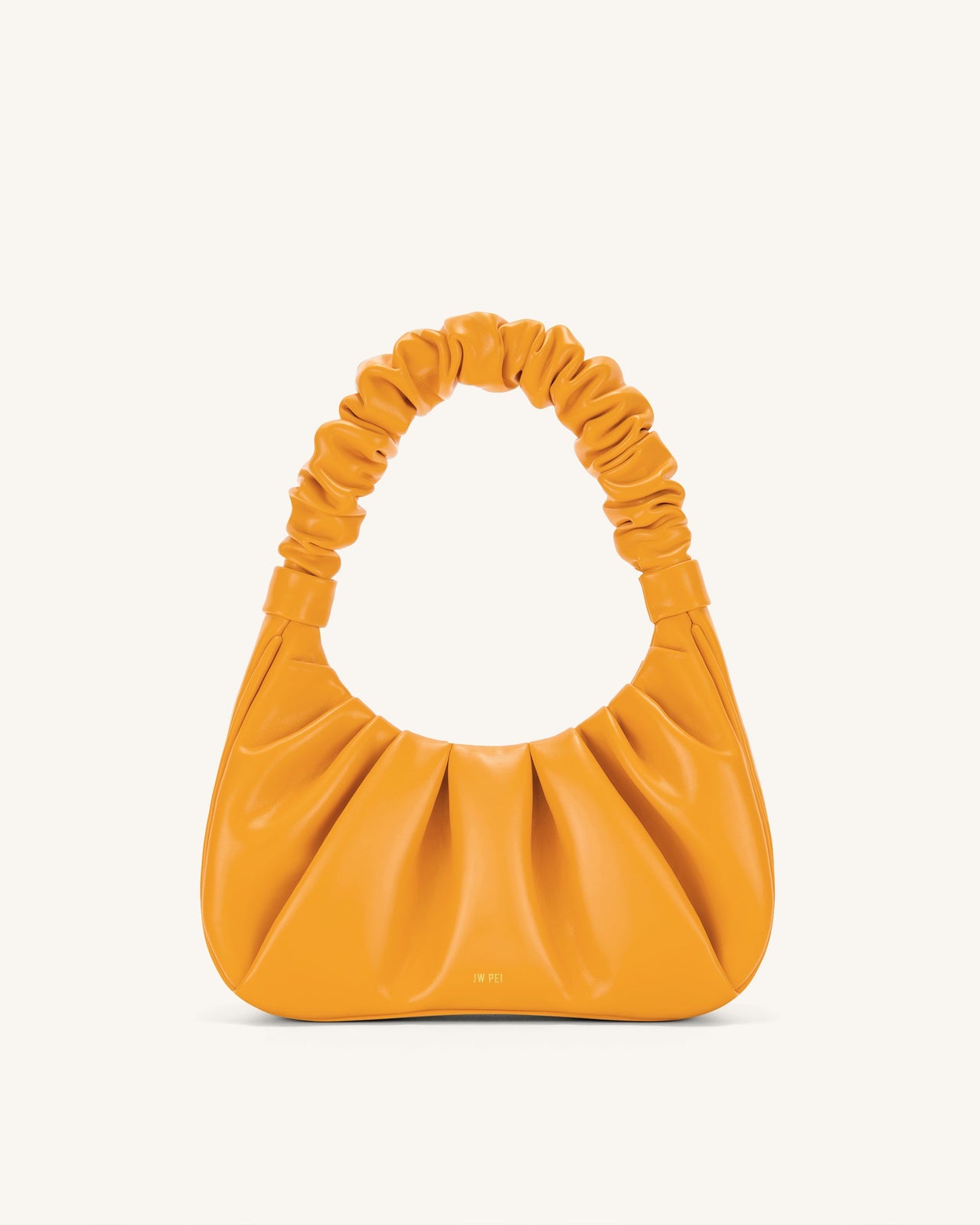 JW PEI Borsa a Mano Gabbi Increspata da Donna - Arancione candito