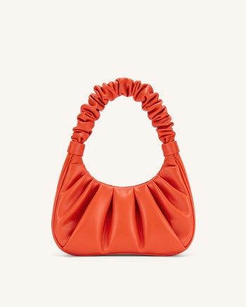 JW PEI Borsa a Mano Gabbi Increspata da Donna - Scarlatto