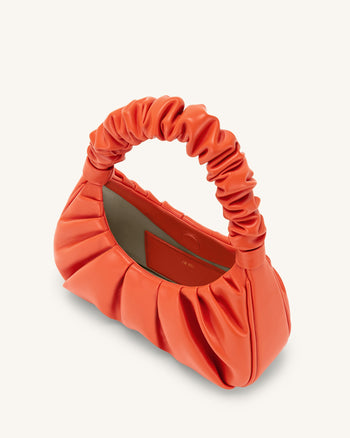 JW PEI Borsa a Mano Gabbi Increspata da Donna - Scarlatto