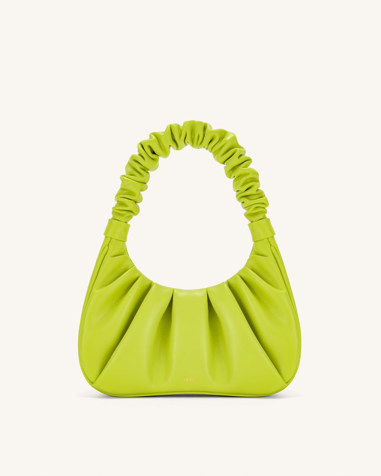 JW PEI Borsa a Mano Gabbi Increspata da Donna - Cyber Lime