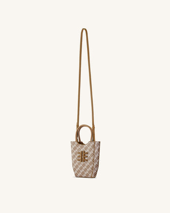 FEI Borsa Porta Telefono - Marrone
