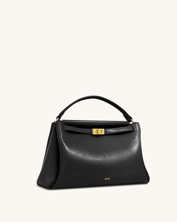 Carmen Borsa con Manico Superiore - Nero