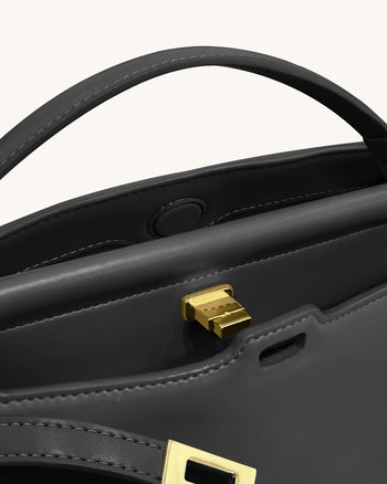 Carmen Borsa con Manico Superiore - Nero