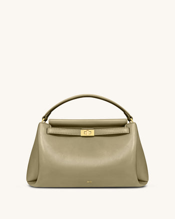 Carmen Borsa con Manico Superiore - Verde