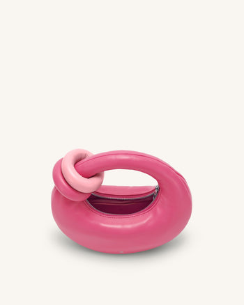Abacus Borsa con Impugnatura Superiore - Rosa rossa
