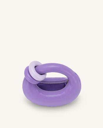 JW PEI Borsa Abacus con Manico Superiore da Donna - Viola