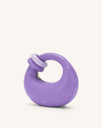 JW PEI Borsa Abacus con Manico Superiore da Donna - Viola