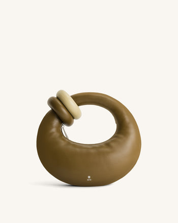Borsa con manico superiore Abacus - Verde scuro