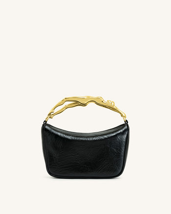 Jenny Borsa con manico a forma umana - Nero