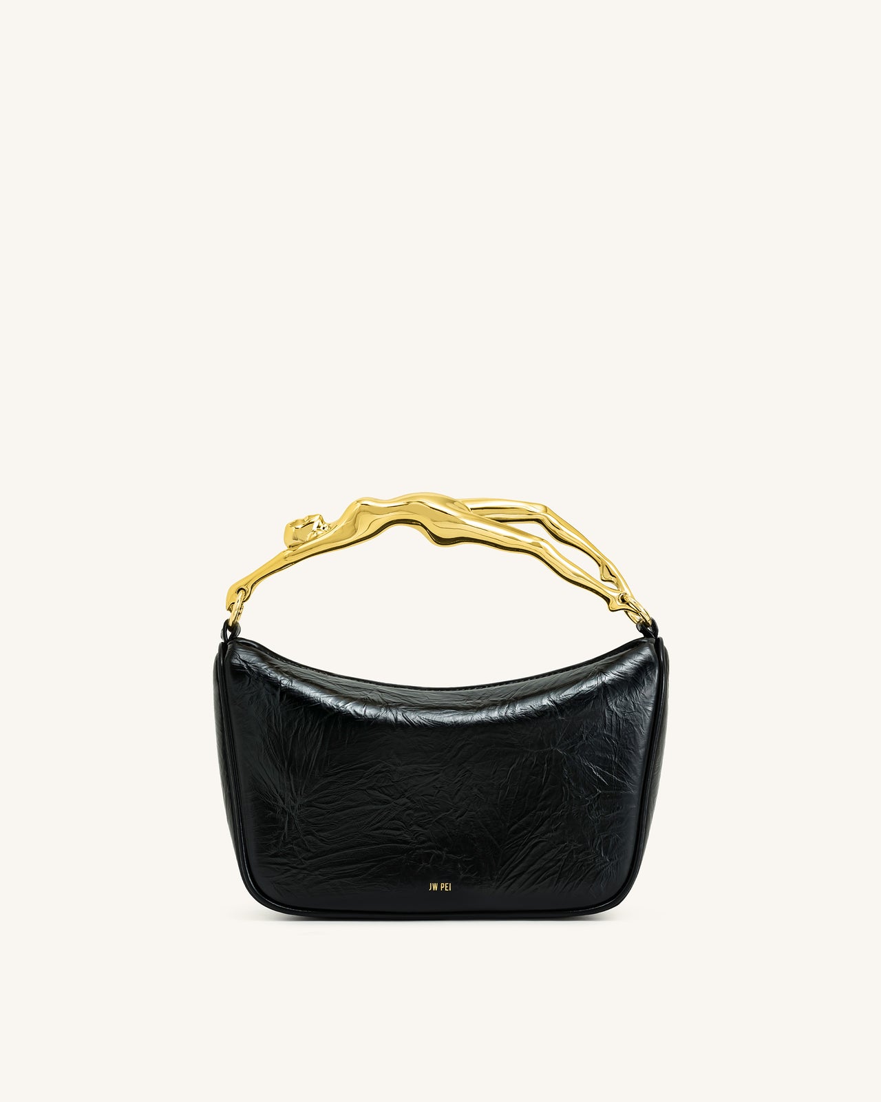 Jenny Borsa con manico a forma umana - Nero