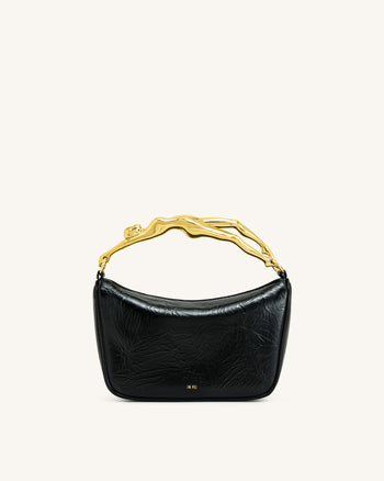 Jenny Borsa con manico a forma umana - Nero
