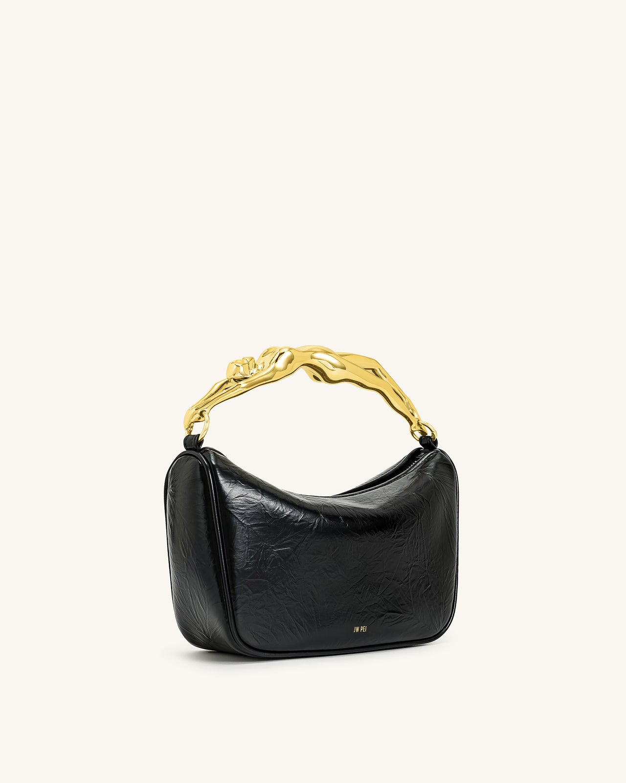 Jenny Borsa con manico a forma umana - Nero