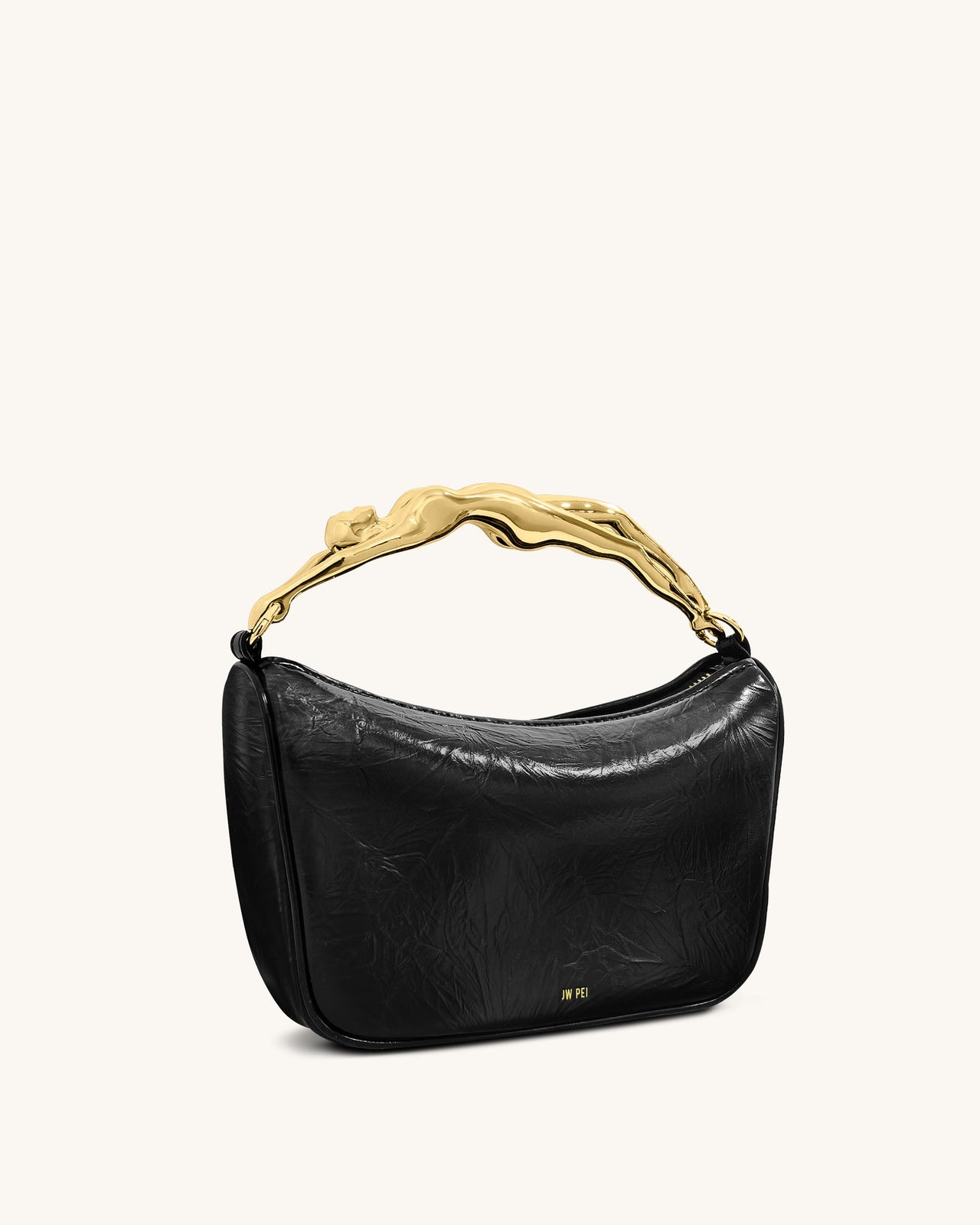 Jenny Borsa con manico a forma umana - Nero