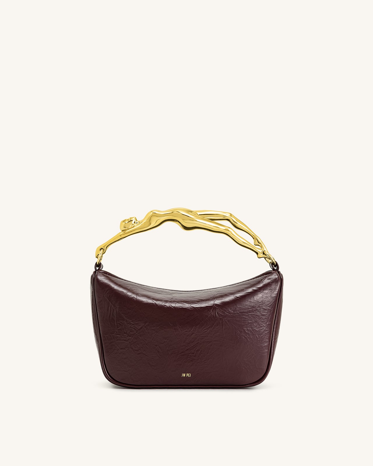 Jenny Borsa con manico a forma umana - Borgogna Intenso