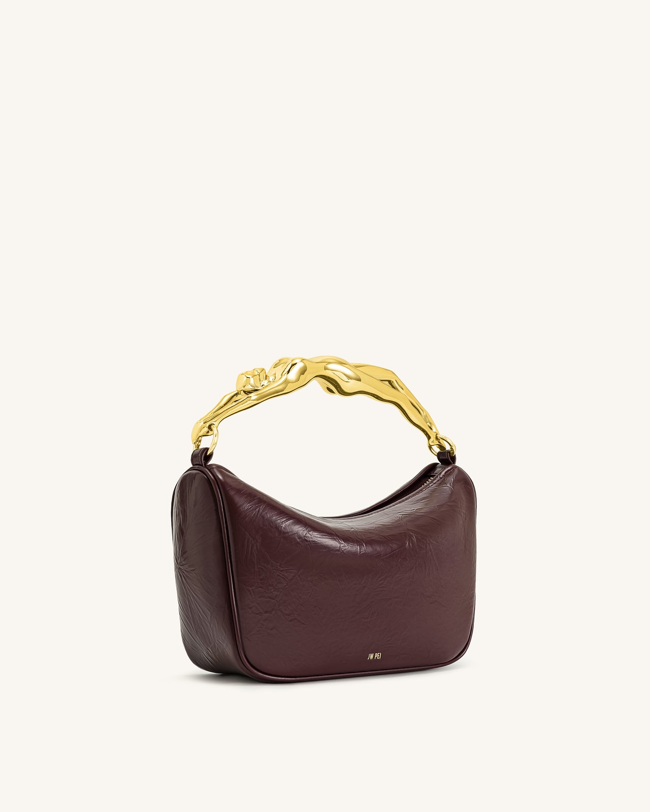 Jenny Borsa con manico a forma umana - Borgogna Intenso