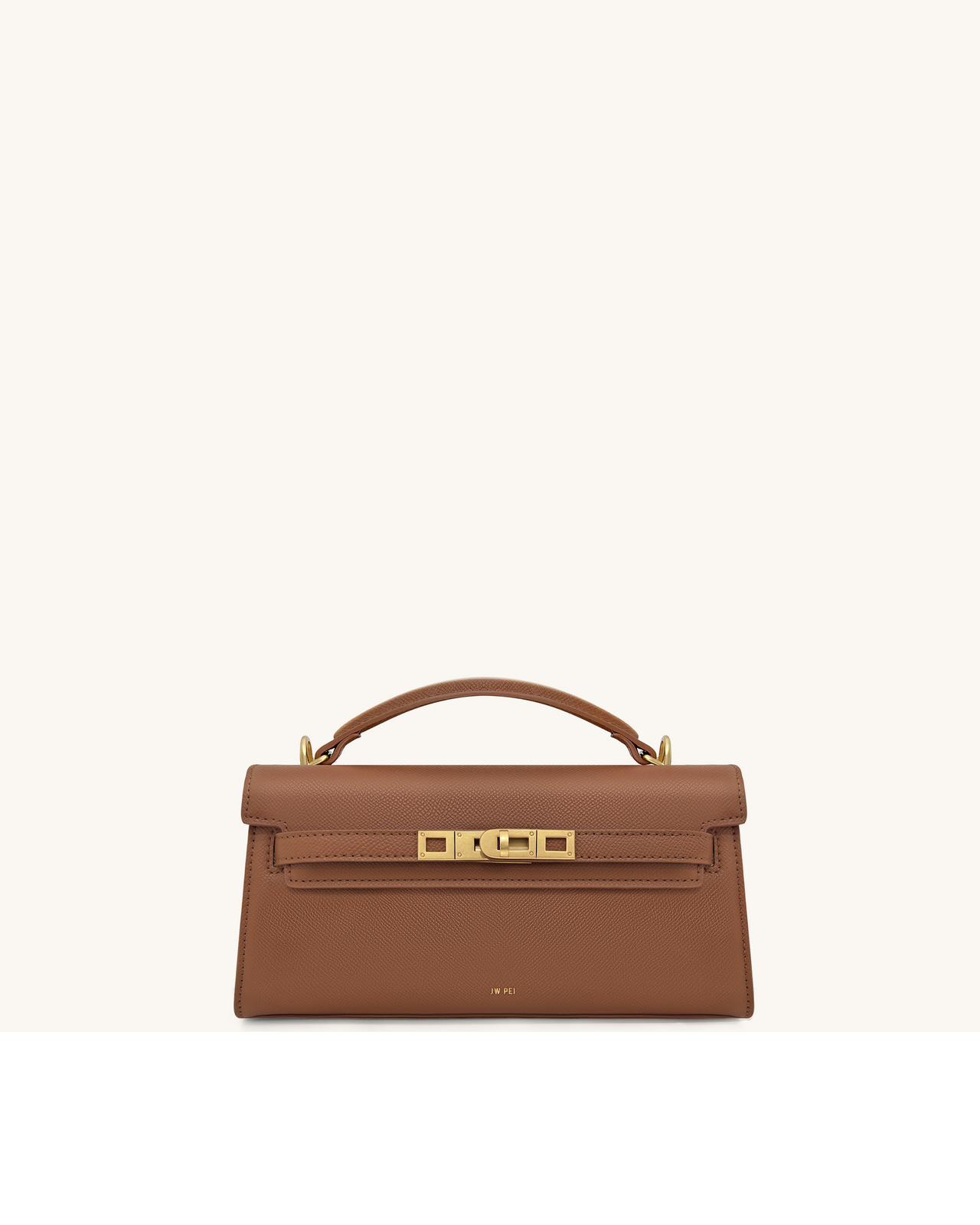 Noor Borsa con Manico Superiore - Marrone