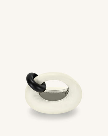 Abacus Borsa a Mano Mini - Bianco