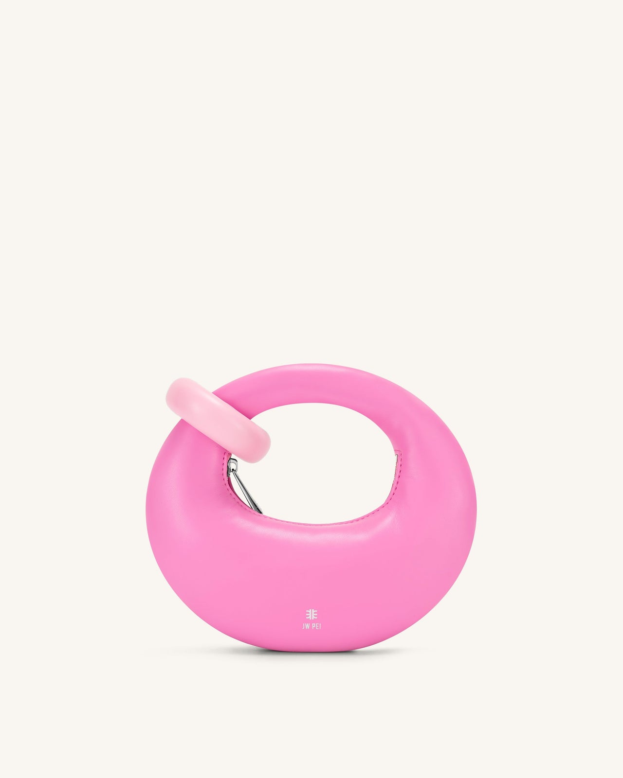 JW PEI Borsa Abacus Mini da Donna con Manico Superiore - Rosa