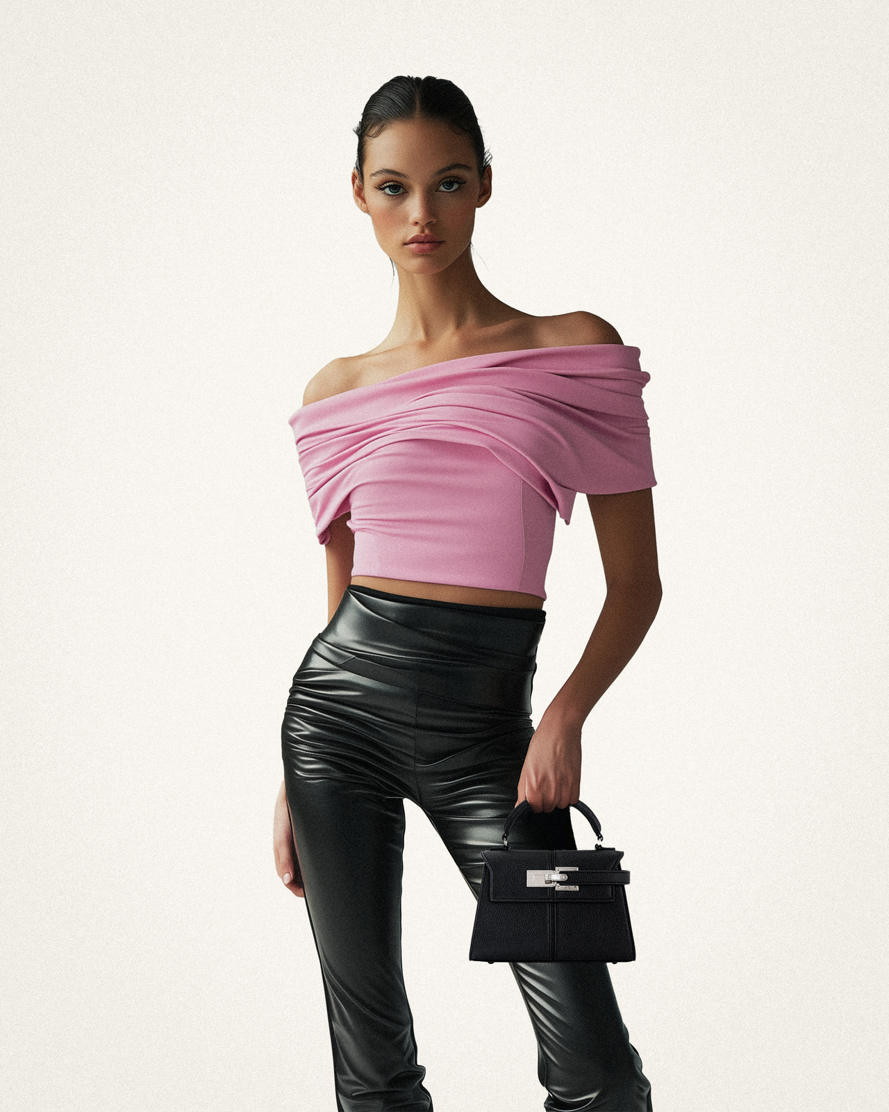 Elise Borsa con Manico - Nero
