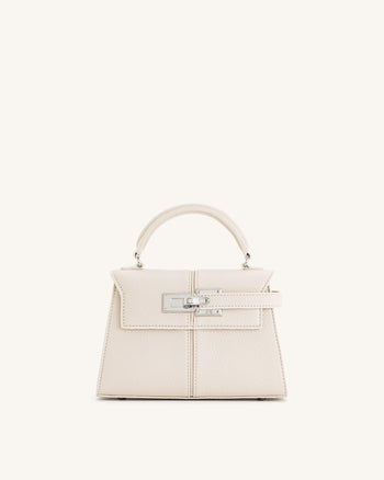 Elise Borsa con Manico - Bianca