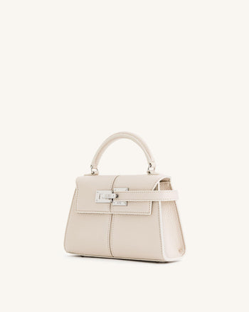 Elise Borsa con Manico - Bianca