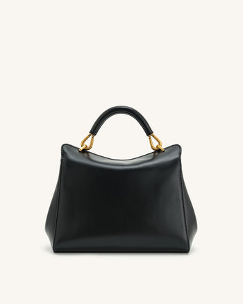 Lucia Borsa Con Manico Superiore Classica - Nero