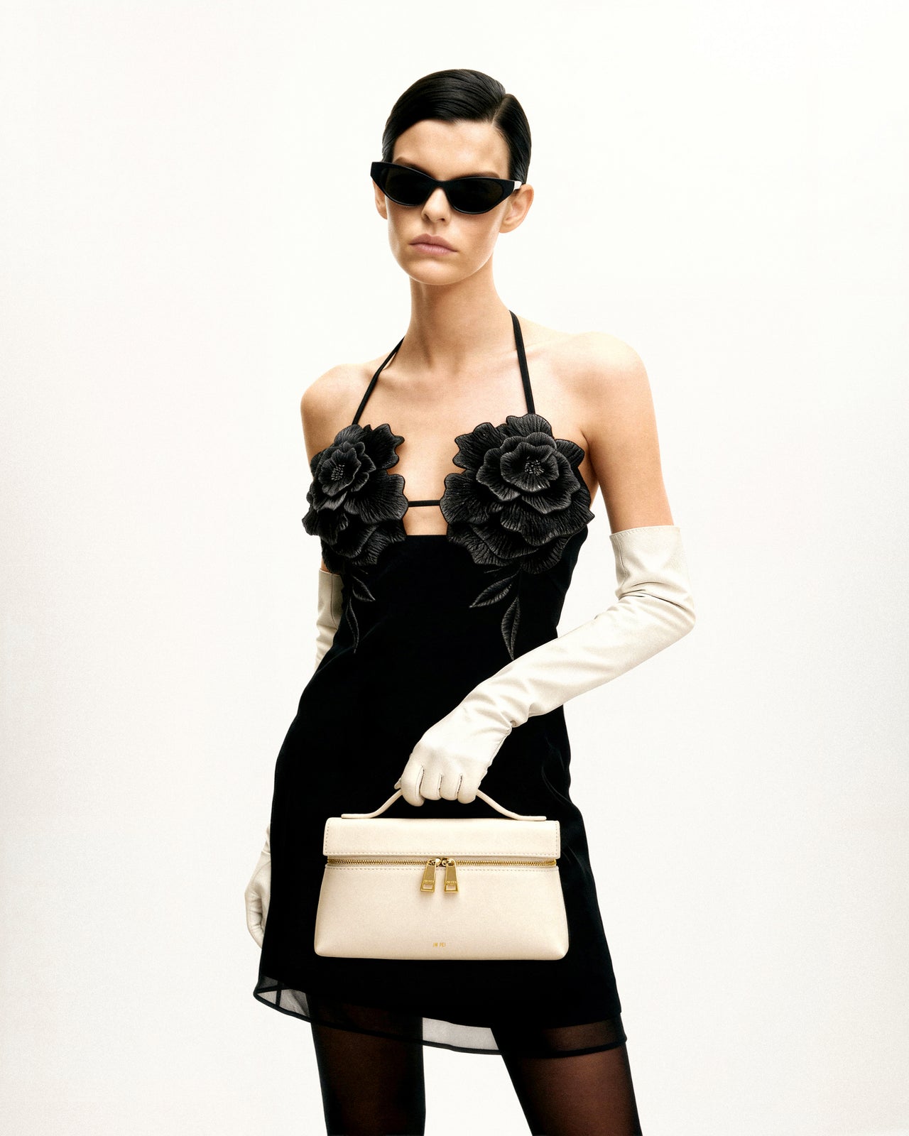 Borsa con Manico Thea - Bianco