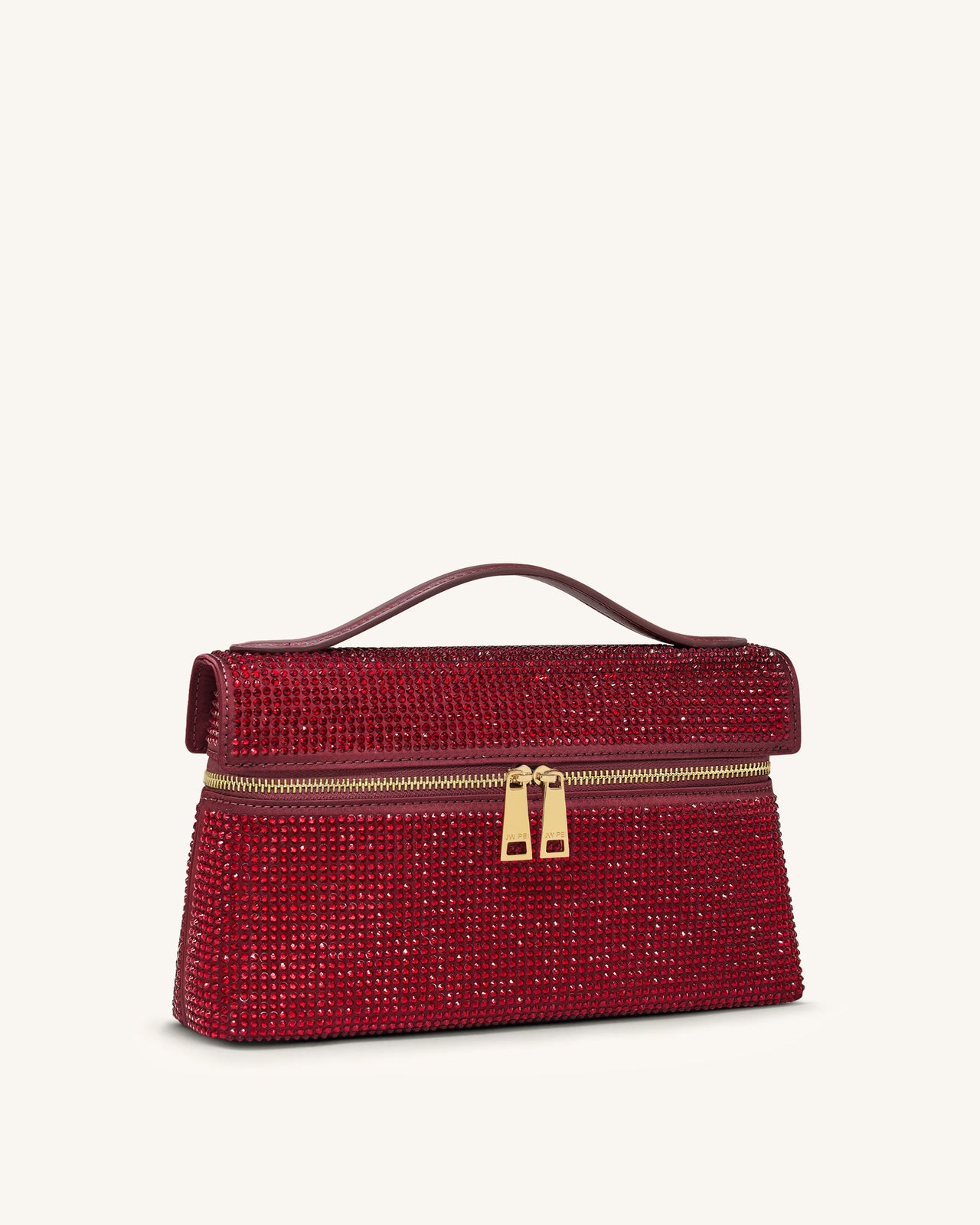 Thea Borsa a Mano in Cristallo Artificiale - Rosso