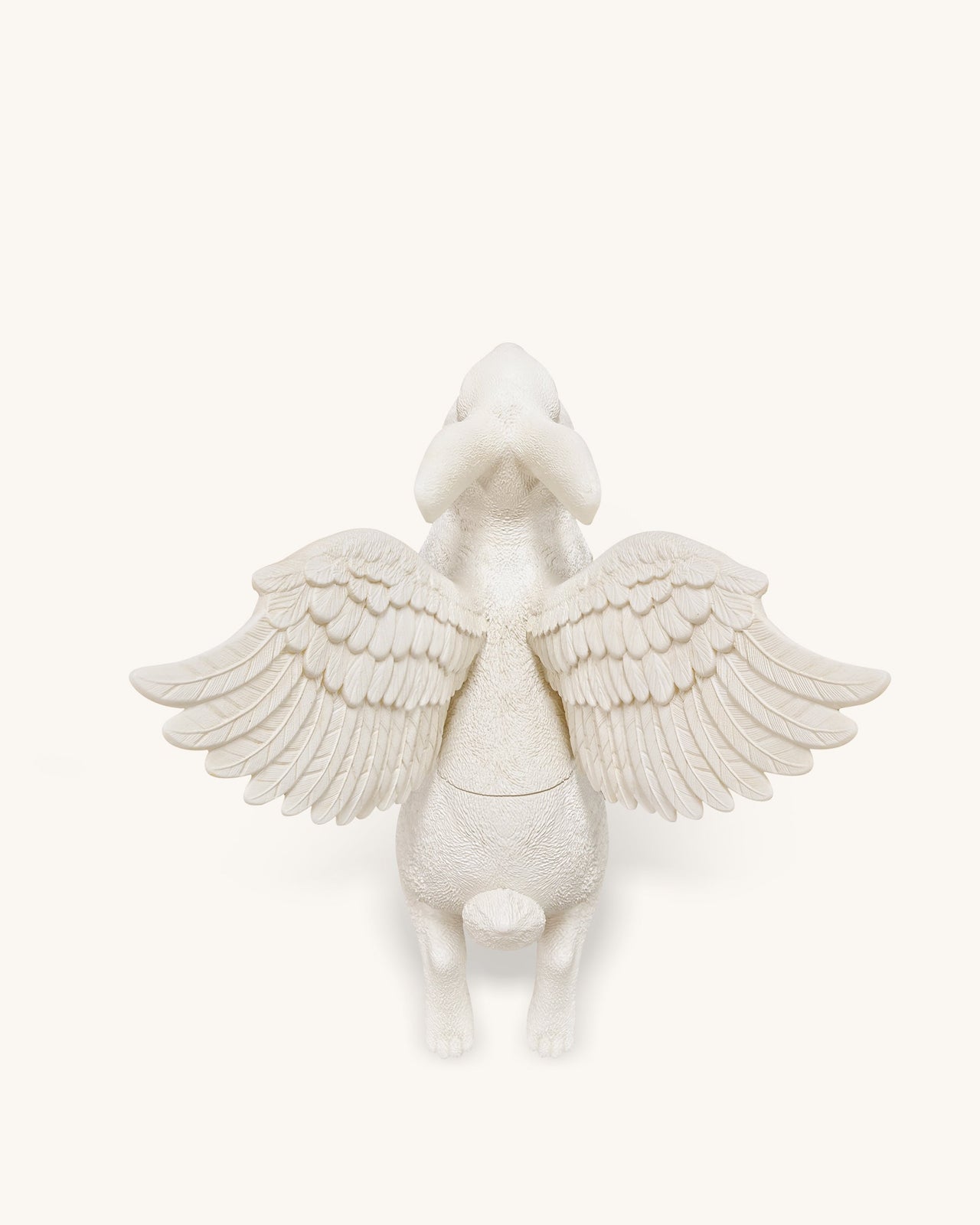 Borsa a forma di coniglio volante - Bianco