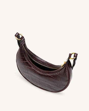 Carly Saddle Borsa - Marrone Cocco