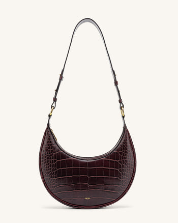 Carly Saddle Borsa - Marrone Cocco