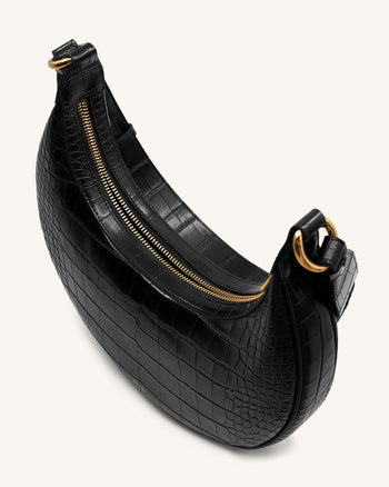 Carly Saddle Borsa - Nero Cocco