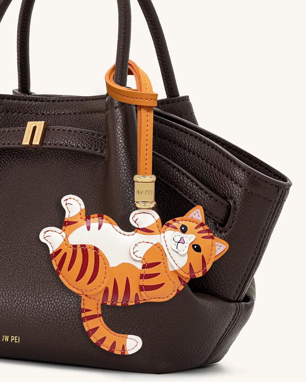 Charm borsa gatto giocoso - Arancione